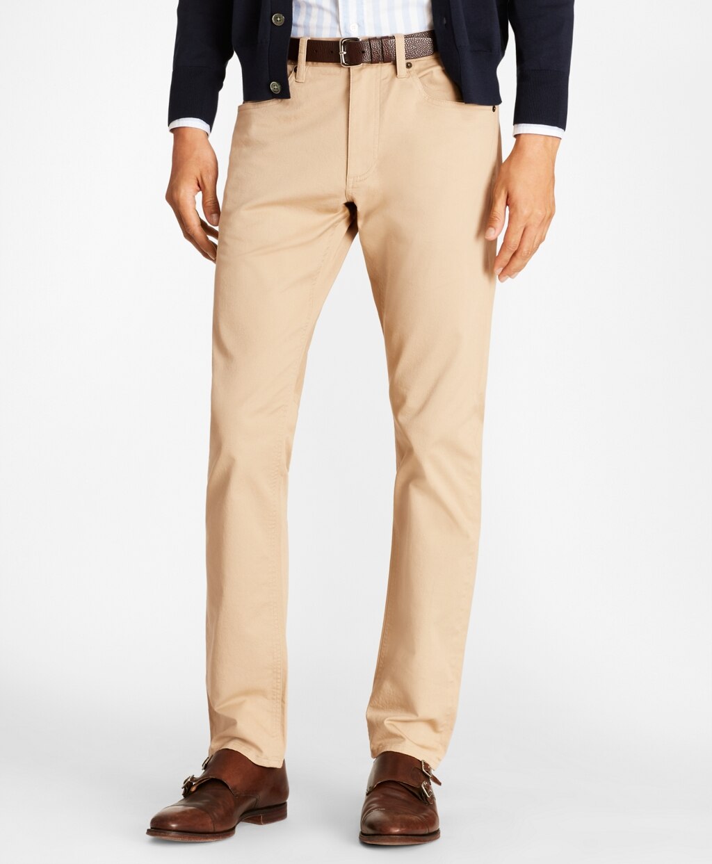 Brooks Brothers Men Five-Pocket Selvedge Twill Pants