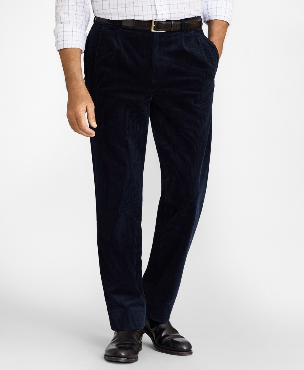 Brooks Brothers Men Elliot Fit Wide Wale Stretch Corduroys