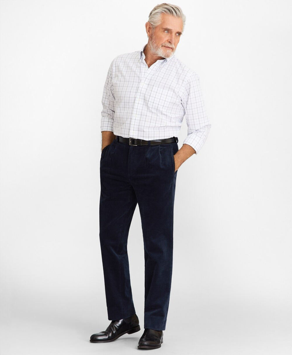 Brooks Brothers Men Elliot Fit Wide Wale Stretch Corduroys