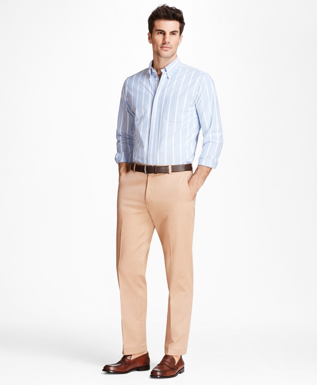 Brooks Brothers Men Milano Fit Stretch Advantage Chino® Pants