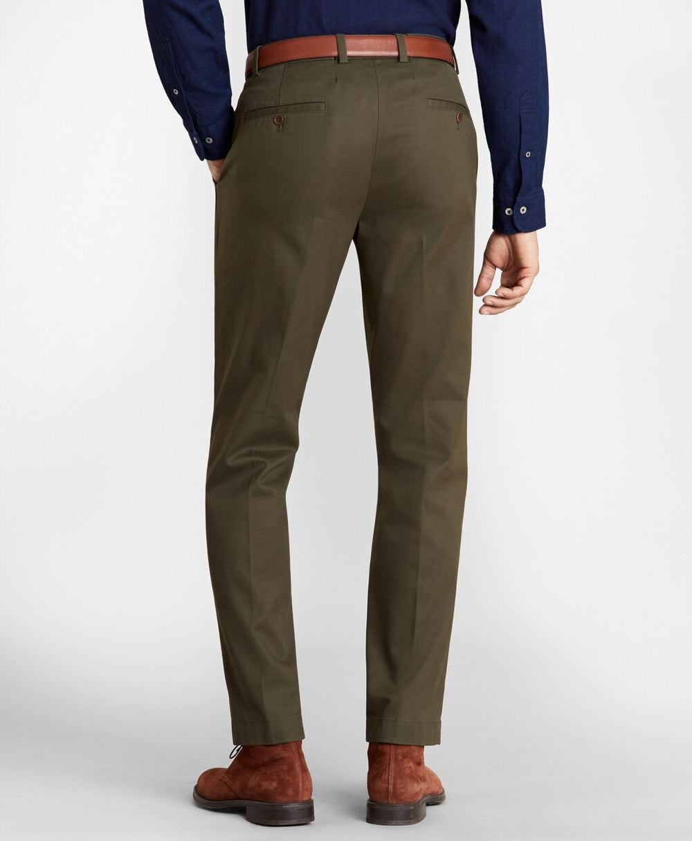 Brooks Brothers Men Clark Fit Supima® Cotton Stretch Chinos