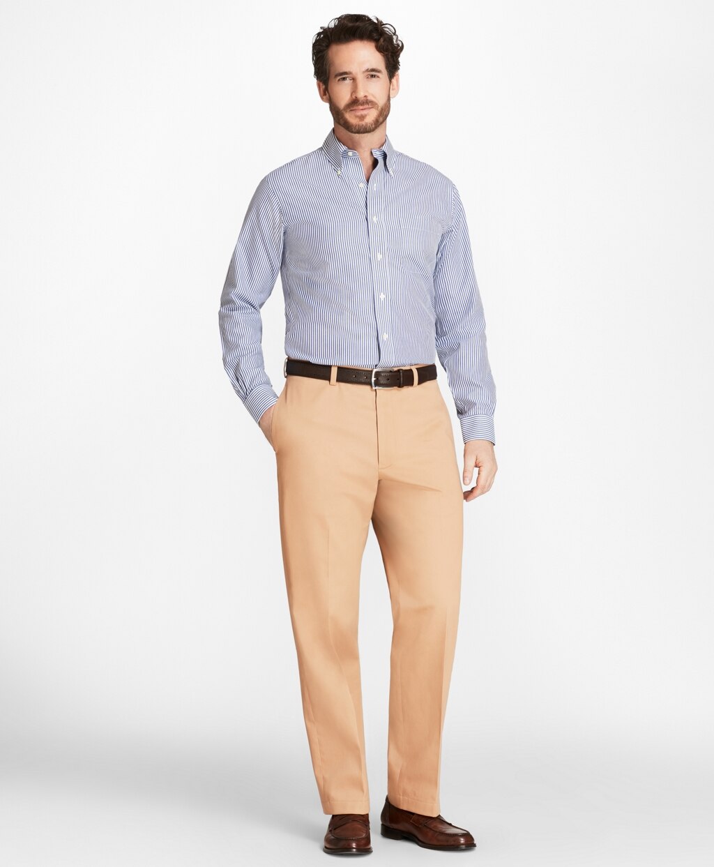 Brooks Brothers Men Hudson Fit Stretch Advantage Chino® Pants
