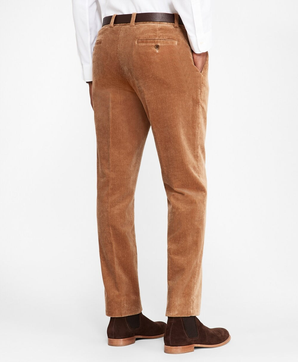 Brooks Brothers Men Milano Fit Wide Wale Stretch Corduroys