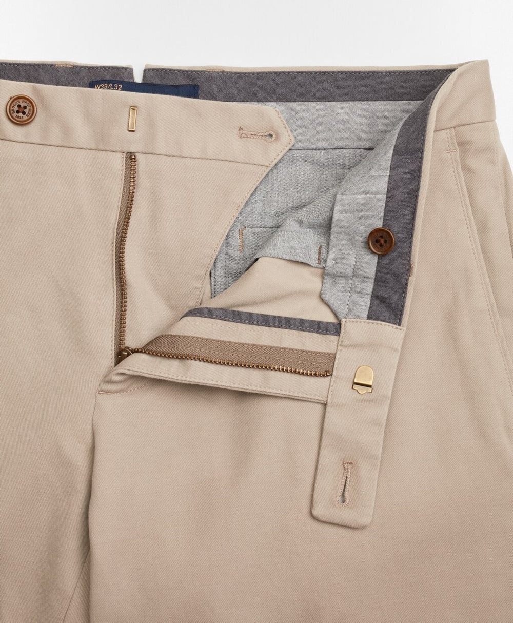 Brooks Brothers Men Soho Fit Cotton Twill Stretch Chinos