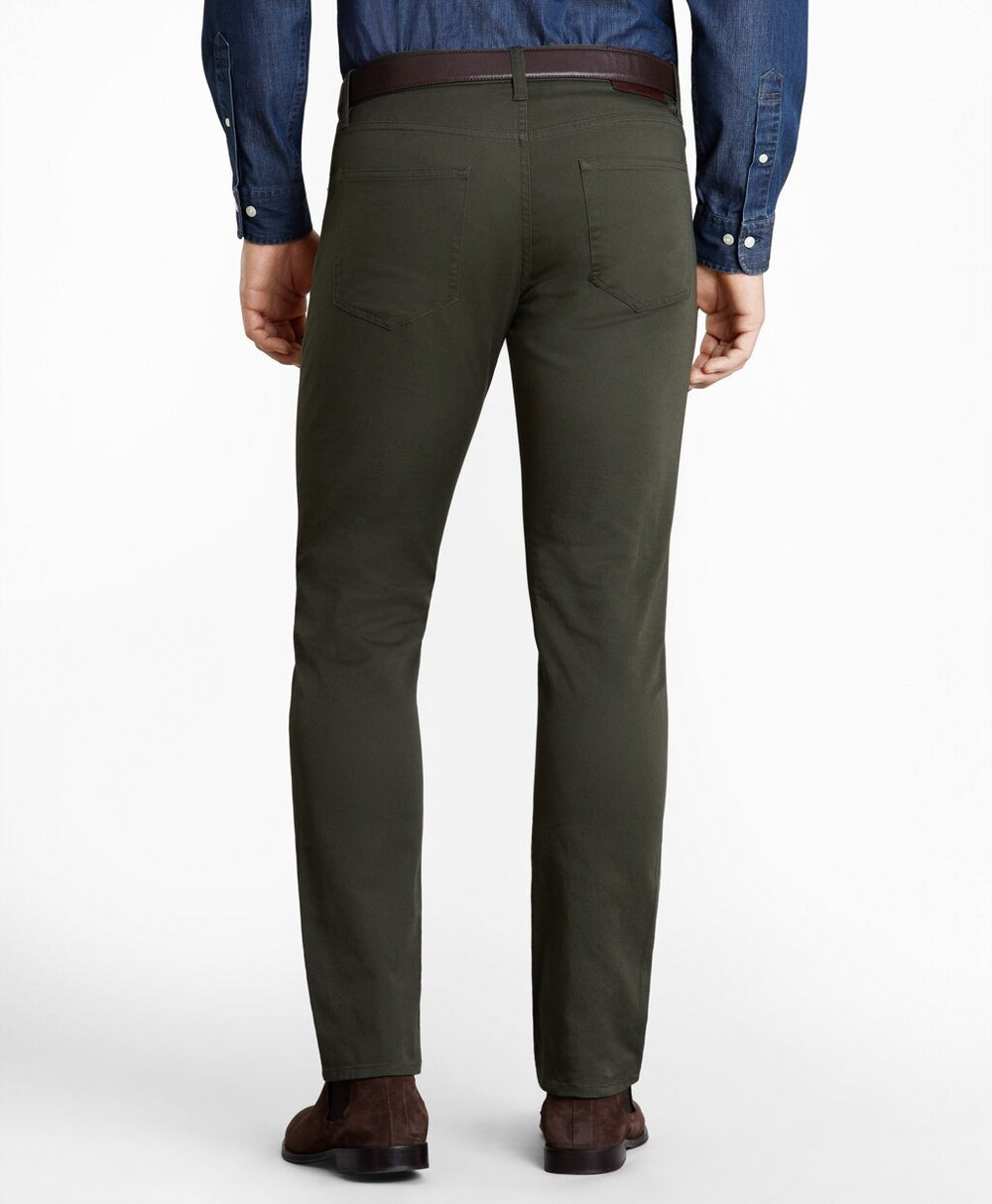 Brooks Brothers Men Five-Pocket Selvedge Twill Pants