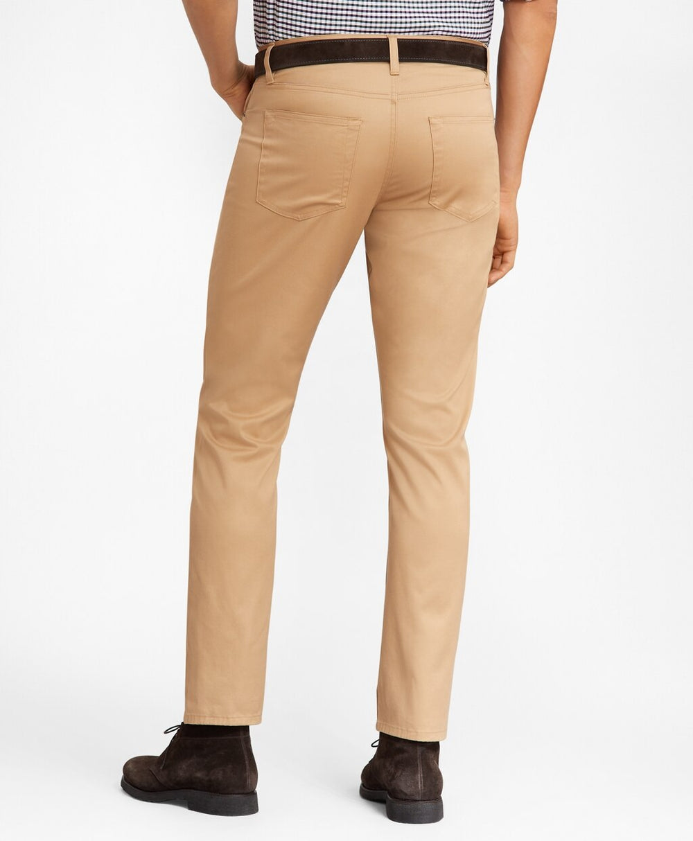 Brooks Brothers Men Slim-Fit Lightweight Stretch Advantage Chino® Five-Pocket Pants