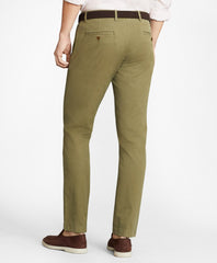Brooks Brothers Men Soho Fit Garment-Dyed Stretch Chino Pants