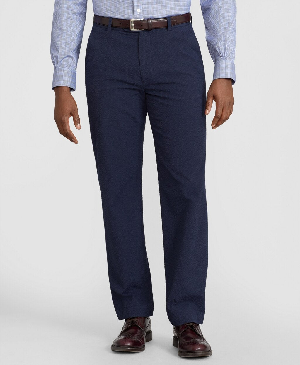 Brooks Brothers Men Clark Fit Seersucker Pants