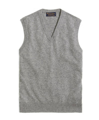 Brooks Brothers Men Cashmere Sweater Vest-Basic Colors