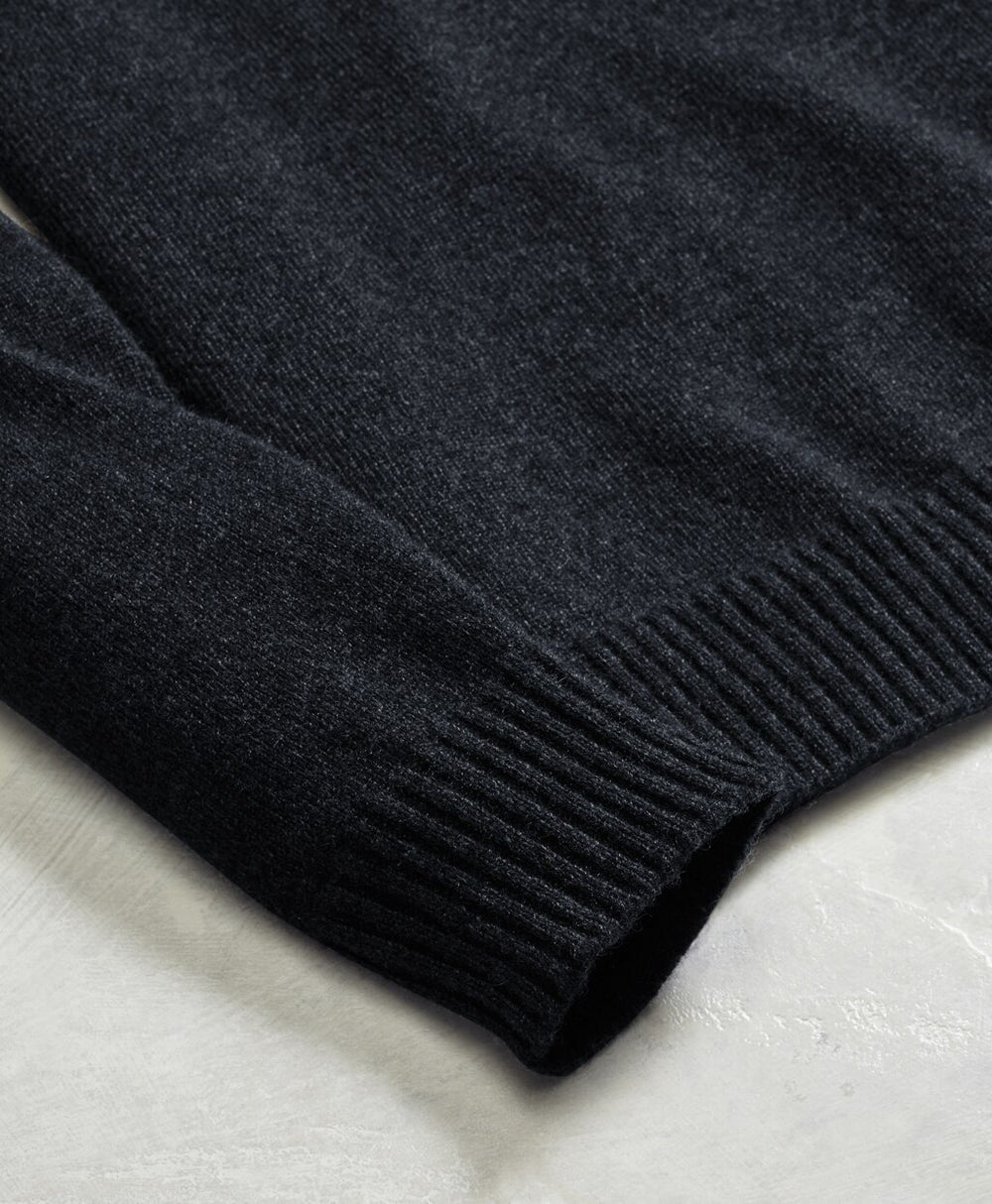 Brooks Brothers Men Golden Fleece® 3-D Knit Cashmere V-Neck Sweater