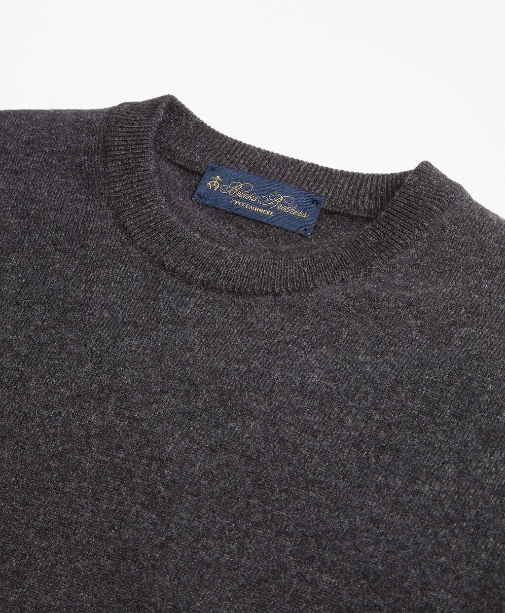 Brooks Brothers Men Crewneck Cashmere Sweater