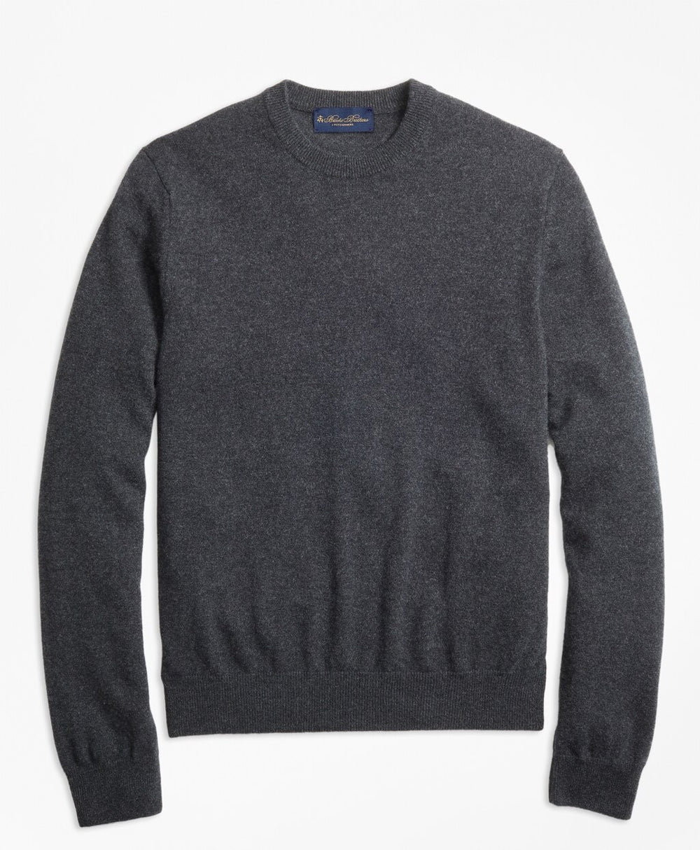 Brooks Brothers Men Crewneck Cashmere Sweater