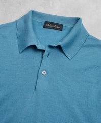 Brooks Brothers Men Golden Fleece® 3-D Knit Fine-Gauge Merino Short-Sleeve Polo