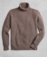 Brooks Brothers Men Golden Fleece® Wool-Cashmere Turtleneck Sweater