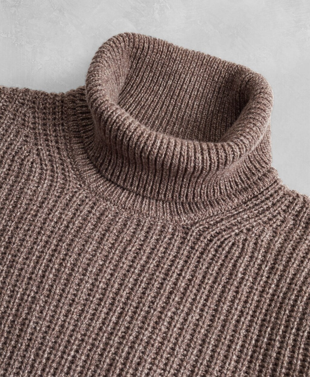 Brooks Brothers Men Golden Fleece® Wool-Cashmere Turtleneck Sweater