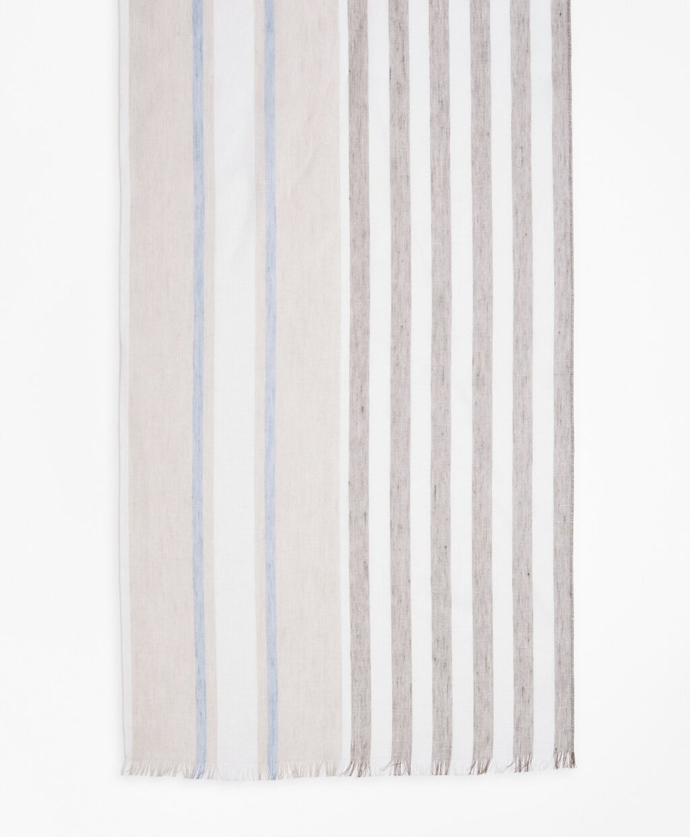 Brooks Brothers Men Tonal Stripe Scarf