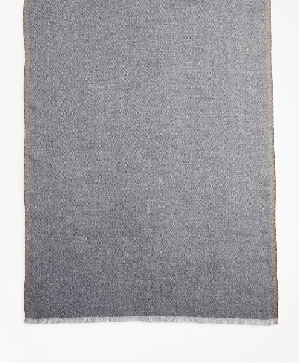 Brooks Brothers Men Wool Blend Scarf