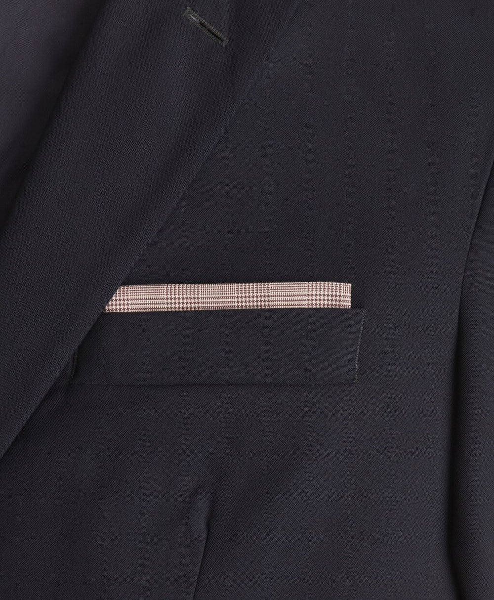 Brooks Brothers Men Glen Plaid Pocket Square