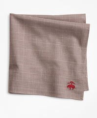 Brooks Brothers Men Glen Plaid Pocket Square