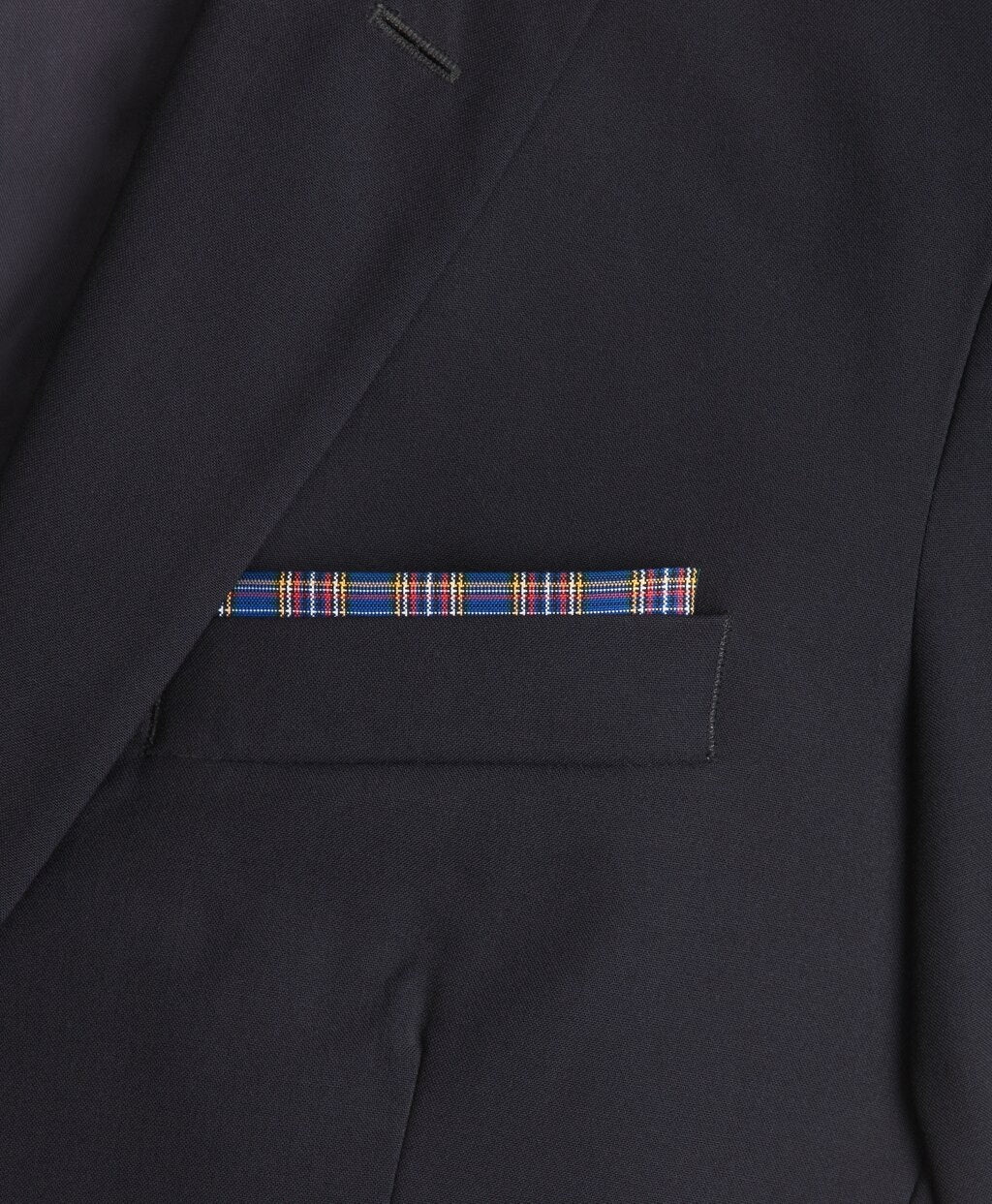 Brooks Brothers Men Medallion Plaid Pocket Square