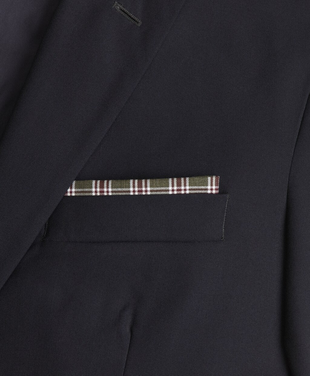 Brooks Brothers Men Check Pocket Square