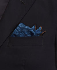 Brooks Brothers Men Tossed Pine Reversible Pocket Square