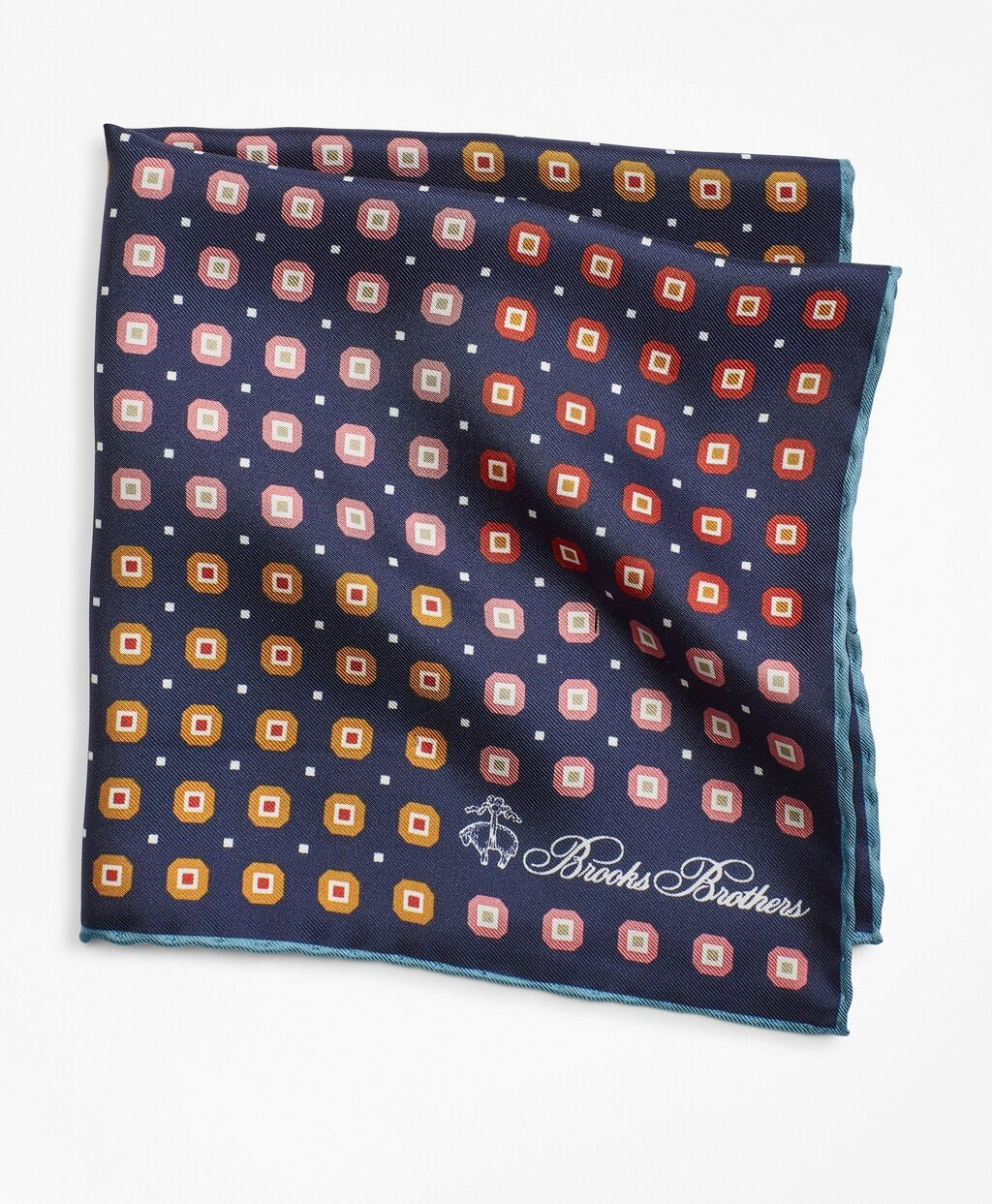 Brooks Brothers Men Block Neat Printed Pocket Square