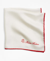 Brooks Brothers Men Edge Framed Pocket Square