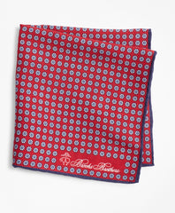 Brooks Brothers Men Floral Pocket Square