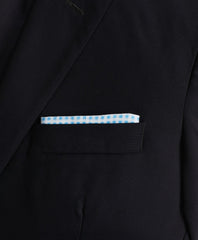 Brooks Brothers Men Gingham Pocket Square