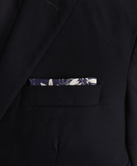 Brooks Brothers Men Large Floral Pocket Square