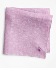 Brooks Brothers Men Linen Pocket Square