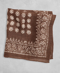 Brooks Brothers Men Golden Fleece® Linen Pocket Square