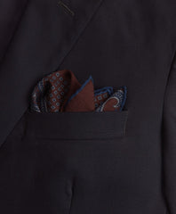 Brooks Brothers Men Patchwork Flannel Pocket Square