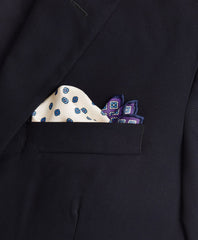 Brooks Brothers Men Classic Neat Pocket Square