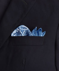 Brooks Brothers Men Square Medallion Pocket Square