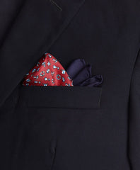 Brooks Brothers Men Nautical Motif Pocket Square