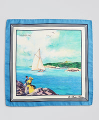 Brooks Brothers Men Limited Edition Archival Collection Spring 1982 Silk Pocket Square