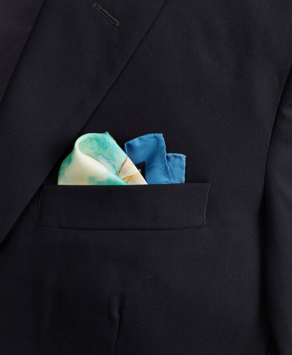 Brooks Brothers Men Limited Edition Archival Collection Spring 1982 Silk Pocket Square