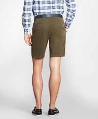 Brooks Brothers Men Garment-Dyed 10" Bermuda Shorts