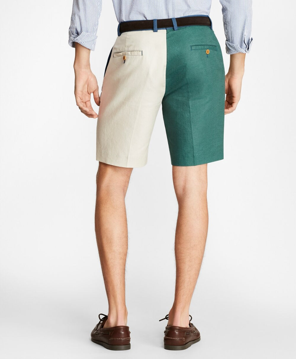 Brooks Brothers Men Linen and Cotton Fun Shorts