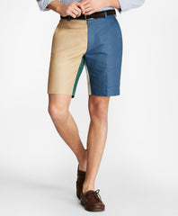 Brooks Brothers Men Linen and Cotton Fun Shorts