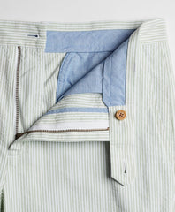 Brooks Brothers Men Stripe Seersucker Shorts