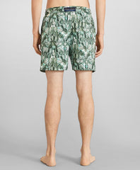 Brooks Brothers Men Montauk 6" Cactus Print Swim Trunks