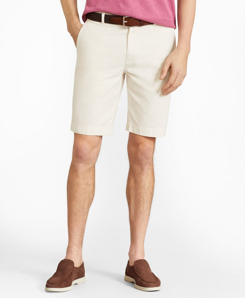 Brooks Brothers Men Garment-Dyed 10" Shorts