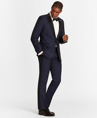 Brooks Brothers Men Regent Fit One-Button Navy Tuxedo