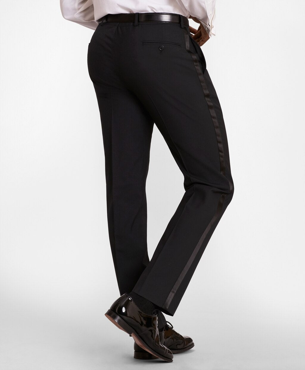 Brooks Brothers Men BrooksGate™ Regent-Fit Wool Tuxedo Pants