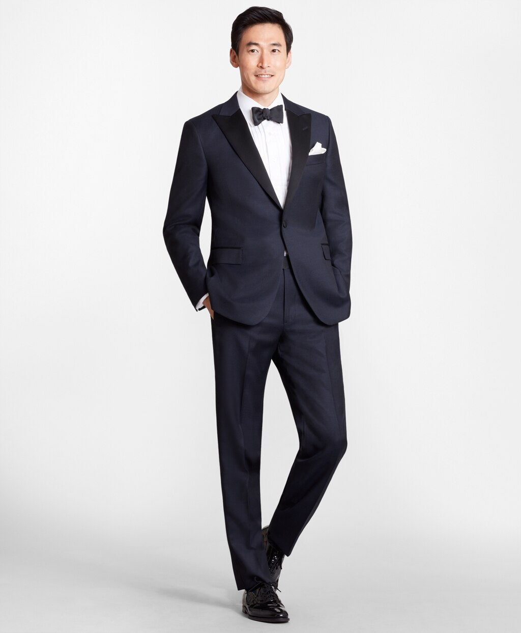 Brooks Brothers Men Regent Fit Small Dot 1818 Tuxedo