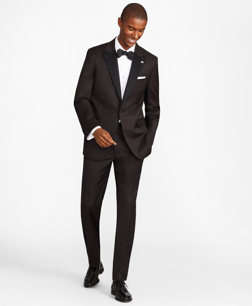 Brooks Brothers Men Regent Fit One-Button 1818 Tuxedo