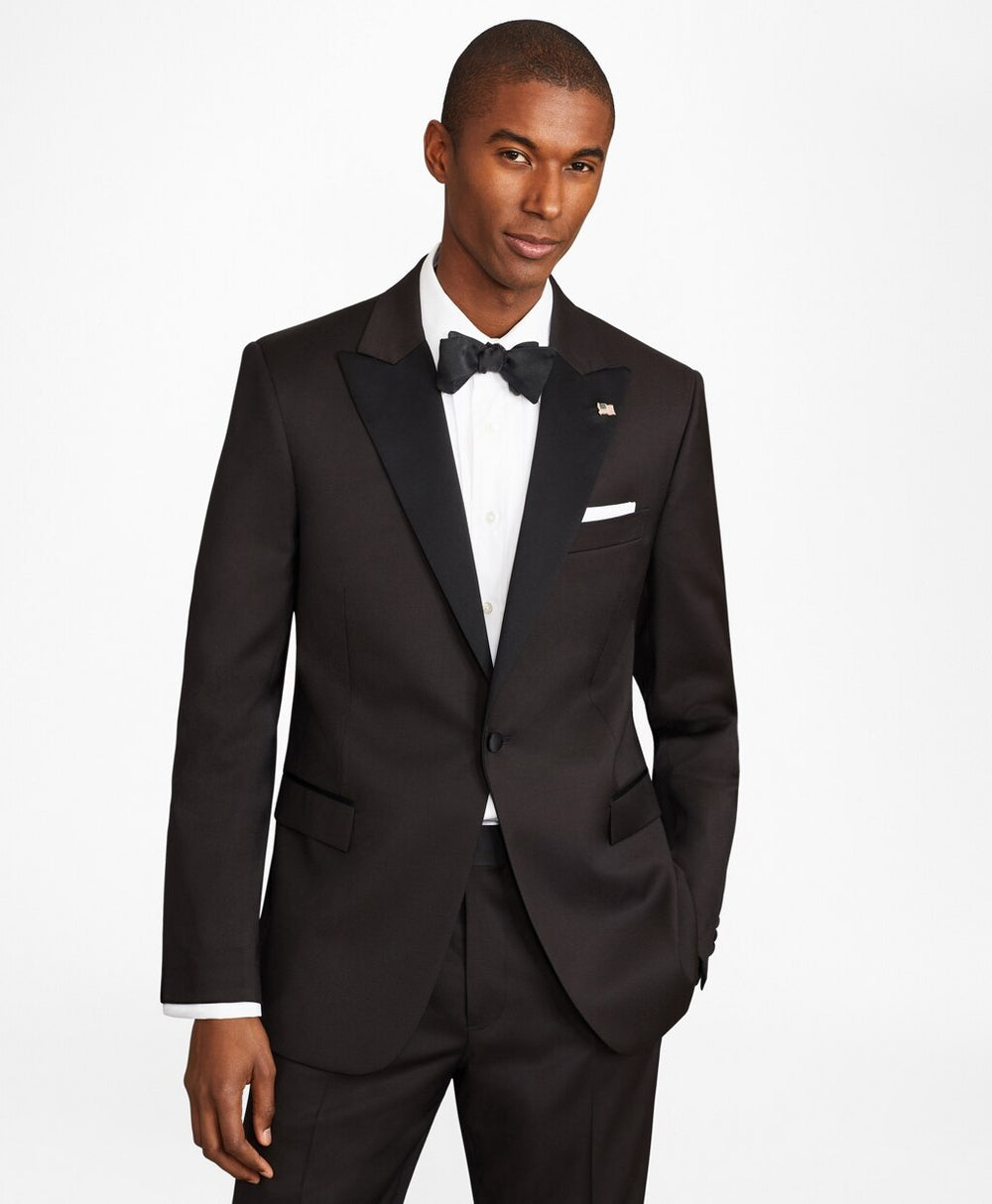 Brooks Brothers Men Regent Fit One-Button 1818 Tuxedo